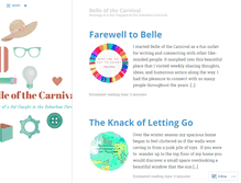 Tablet Screenshot of belleofthecarnival.com